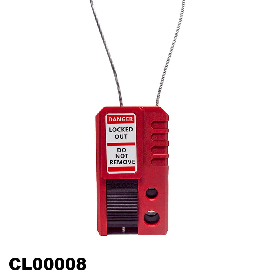 Bloqueo de cable ajustable de acero inoxidable